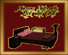 Maroon Lust Bed & Crib