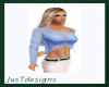 Mesh Top Blue