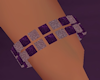 Bracelet Purple Diamonds