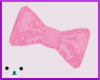 pink bow L
