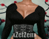 ̷Z̷| CORSET DRESS BLK