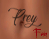 FUN  Prey belly tattoo