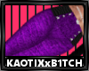 Carli Cottons XL purple