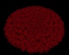 KD RED FUR RUG