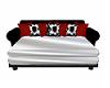 Red,Blk,& White Lounger