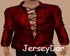 Leather Top Dark Red