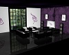 Purple Furnished Room