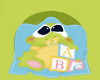 Froggy Nursery  Bed
