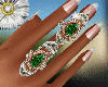 middle finger jewel ring