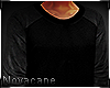 N| LeatherSleeve Sweater