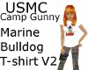 Marine Bulldog t-shirt F