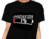 G - t-shirt pazienza