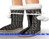 GRAY WINTER BOOTS