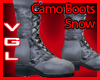 Camo Boots Snow