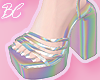 ♥Angel Iridescent heel
