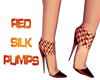 [NW] Red Silk Pumps