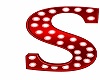 Red Sign Letter   S