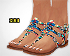 ! Aztec Sandals