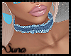 *S*Lena blue choker