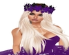 Purple Flower Crown