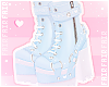 🌸 Bad Girl Boots Blue