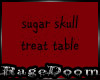 sugar skull treat table
