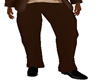 Male dark brown pants
