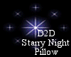 D2D Starry Night Pillow