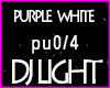dj light purp white line