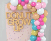DONUT Grow Up Backdrop
