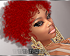 1"Z -Curly Fro *Red