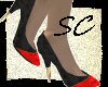 !SC Red Fashion Shoes