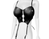 rebel black corset