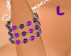 Purple Bracelet (Left)