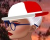 Bowler Hat w Hair