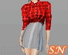 [SN] Outfit Grid shirt 
