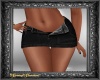 Black Jean Skirt