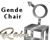 Gender Chair SILVER [M]