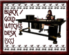 {SCC}Blk/Gold Witch Desk