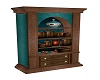 Teal Bookcase