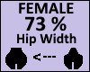 Hip Scaler 73% Female