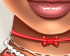 Nacklace Lady Red