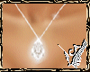 Crystal T-Drop Necklace