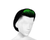 vibrant green hair hat