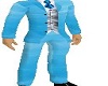 light blue wedding suit