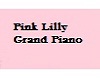 Pink Lily Grand Piano