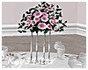 Wed Table Flowers Blush
