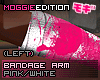ME|ArmBadage|L|Whi/Pnk