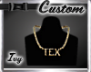 Custom Tex Necklace