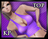 [KP] Halter top - purple
